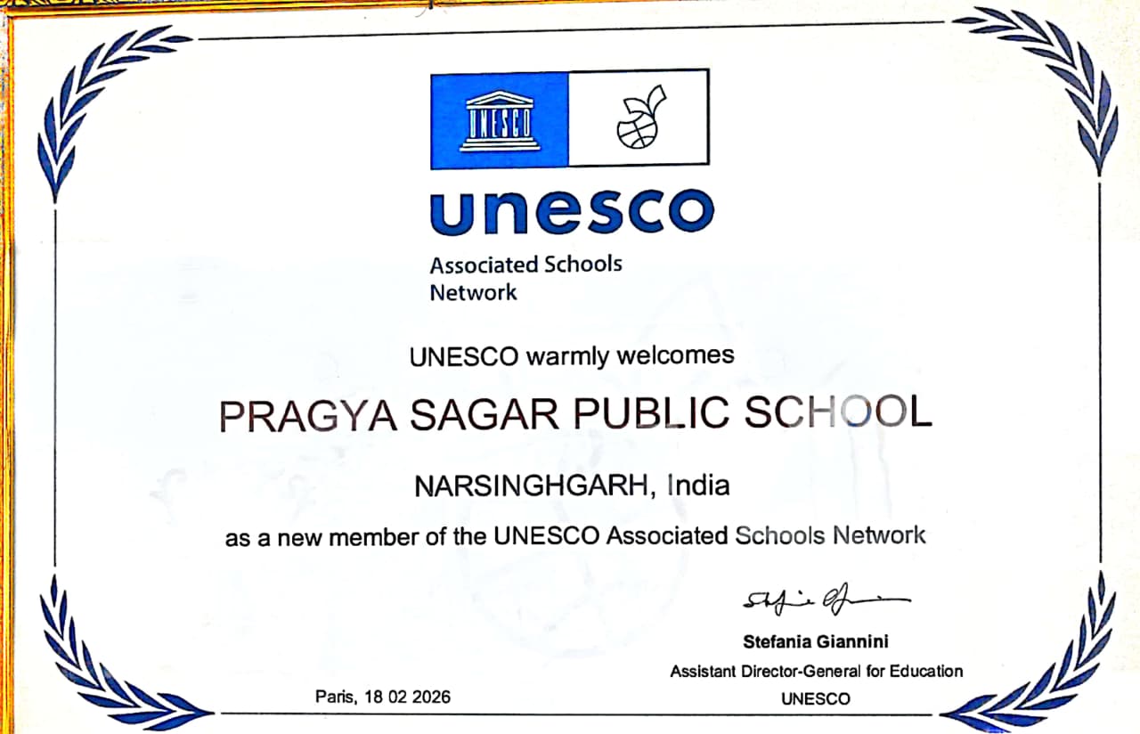 UNESCO Certificate